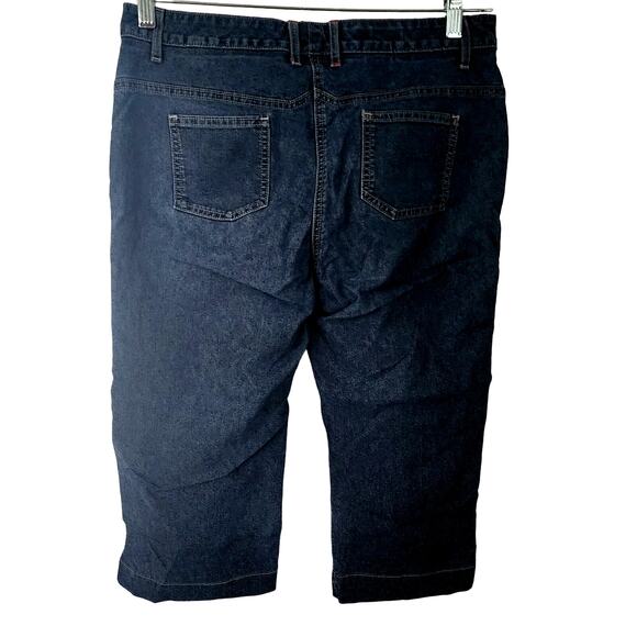 Faconnable Women's Bermuda Walking Shorts Jeans Size 10 - Picture 4 of 5